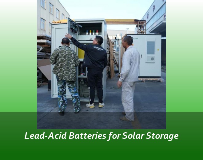 Lead-Acid Batteries for Solar Storage